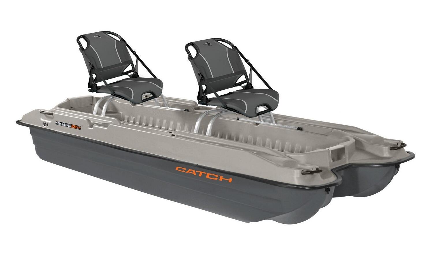 Dwuosobowa łódź wędkarska z fotelami Pelican Bass Raider 10E NXT 1/7