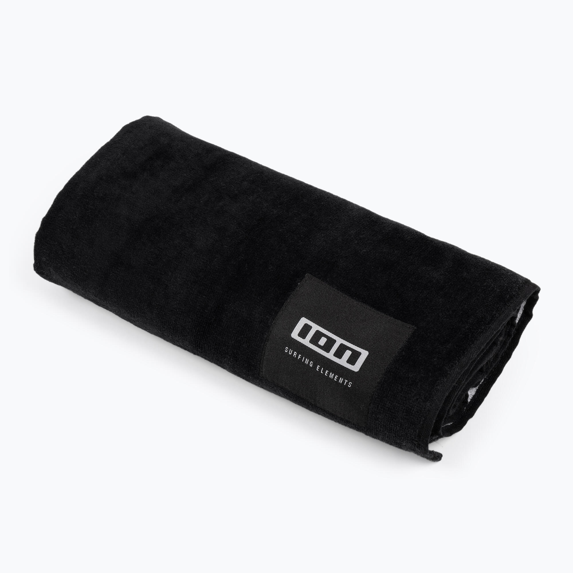 Handtuch ION Strandtuch SCHWARZ 2/5
