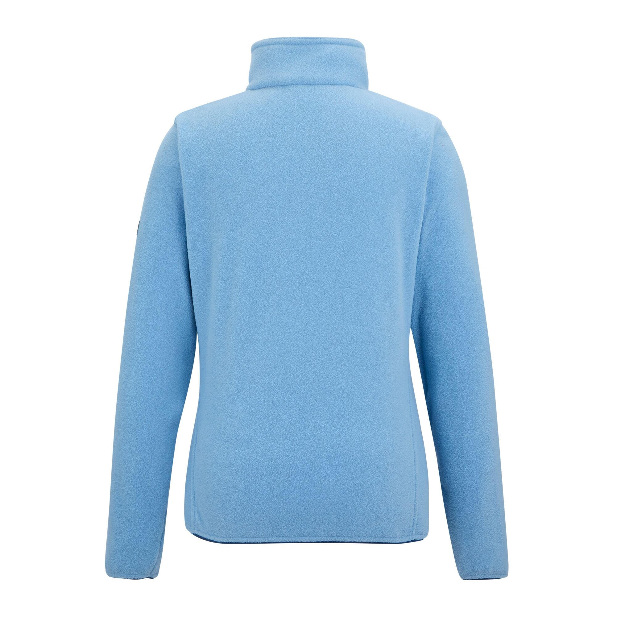 Womens/Ladies Clemence IV Full Zip Fleece (Washed Denim) 2/4