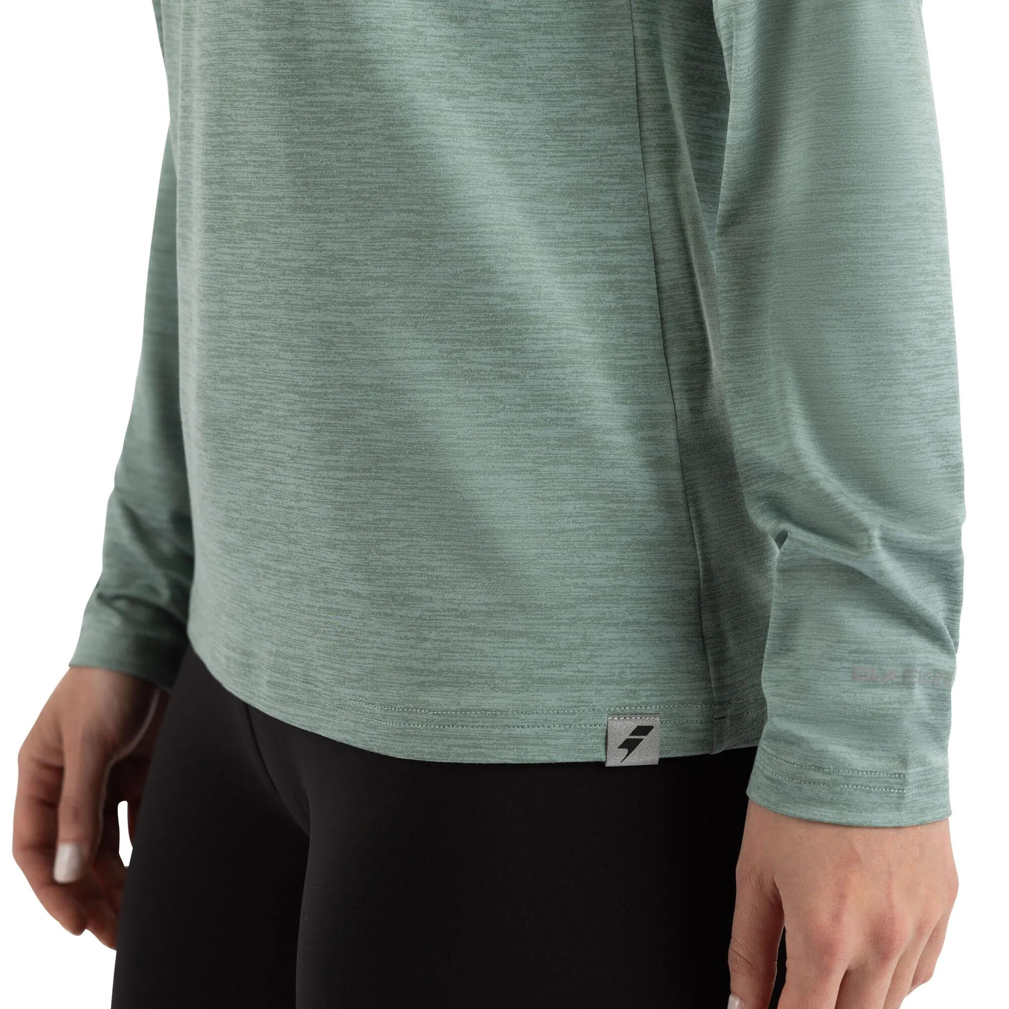 Sweat À Capuche HATTIE Femme (Vert Sarcelle Pâle) 4/5