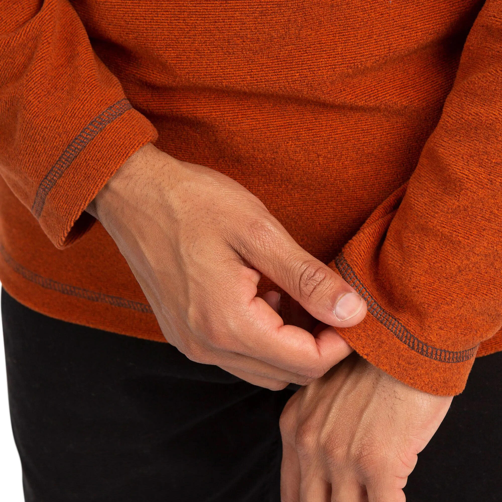 Haut Polaire KEYNOTE Homme (Orange Foncé) 4/5