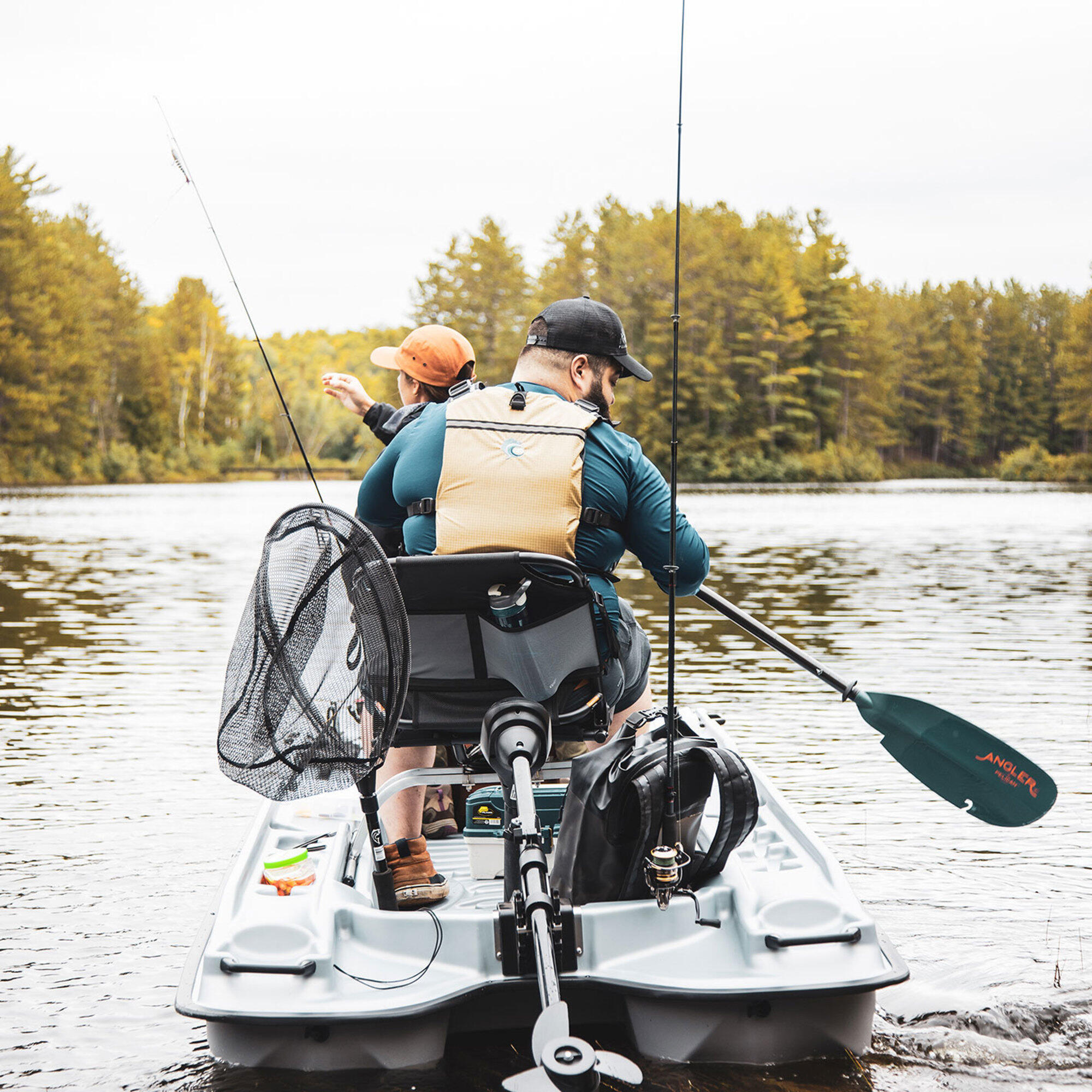 Dwuosobowa łódź wędkarska z fotelami Pelican Bass Raider 10E NXT 7/7