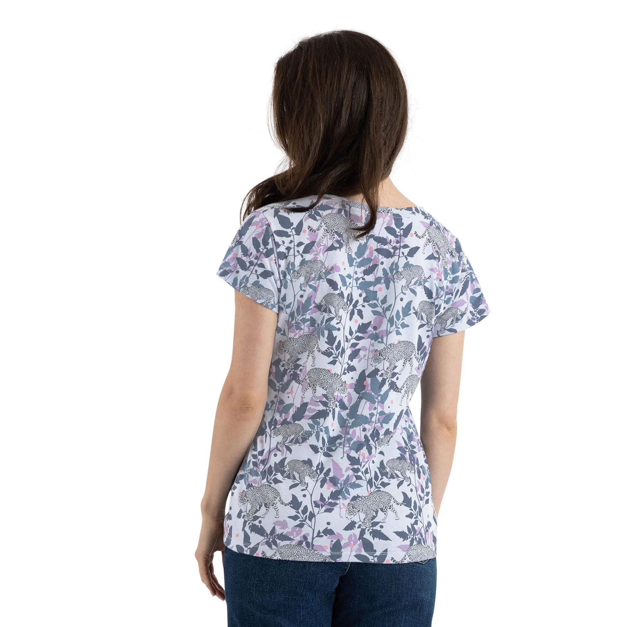 Tshirt PHILLIPA Femme (Bleu Denim) 3/5