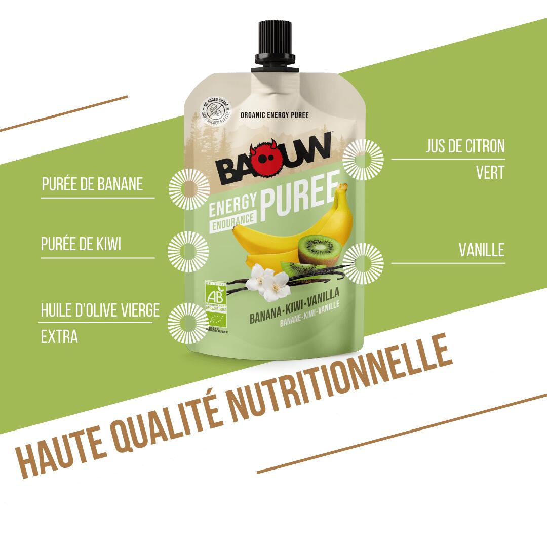 Purea BIO Banana e Kiwi Vaniglia 90 g 2/6
