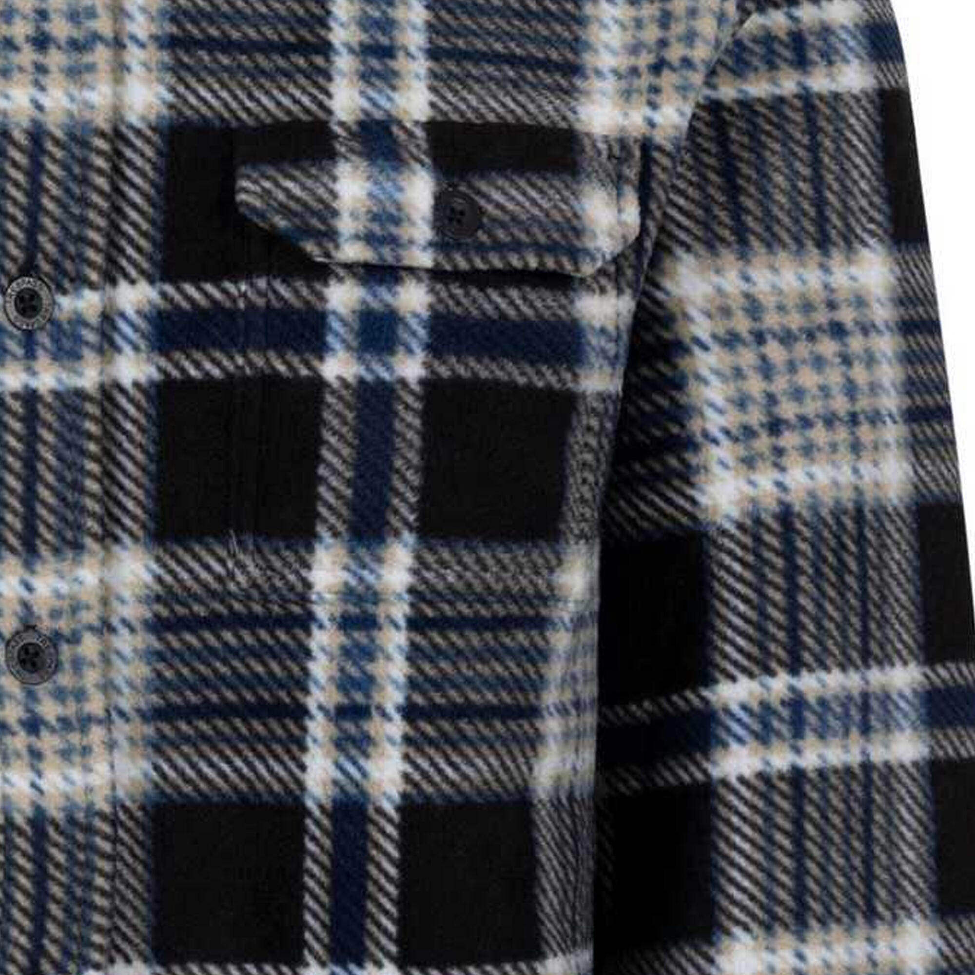 Camicia A Quadri Uomo Trespass Checkley Nero 3/5