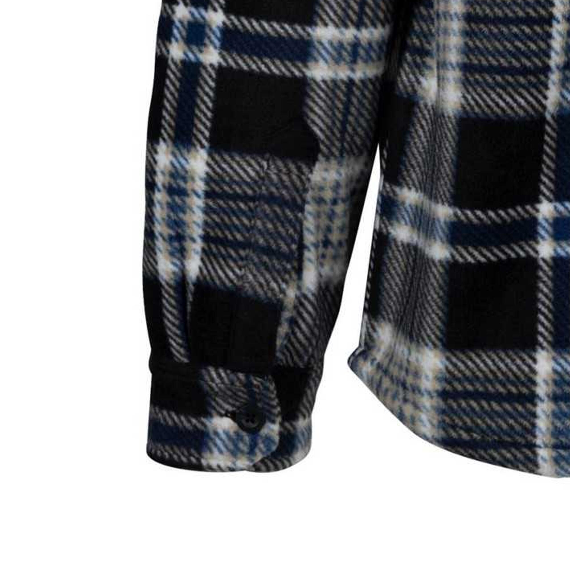 Camicia A Quadri Uomo Trespass Checkley Nero 4/5