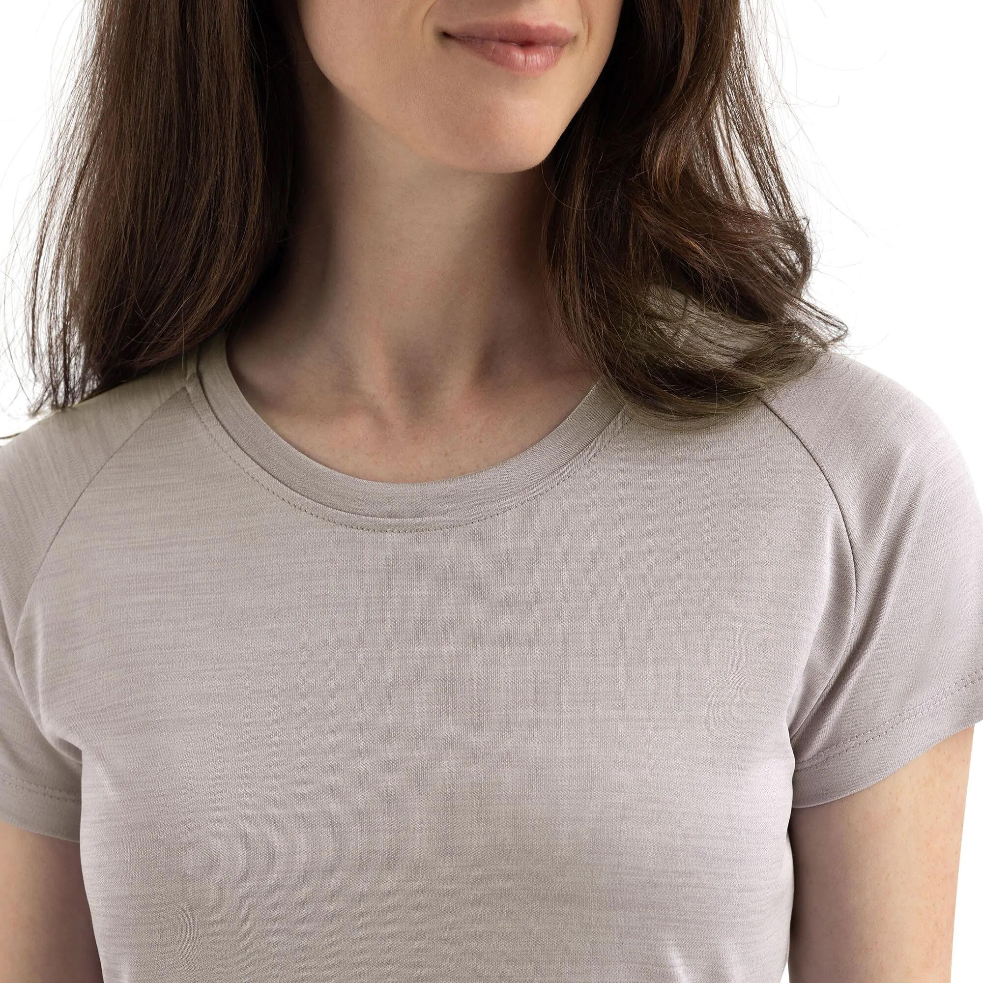 Tshirt Sport VICKLAND Femme (Gris Clair Chiné) 4/5