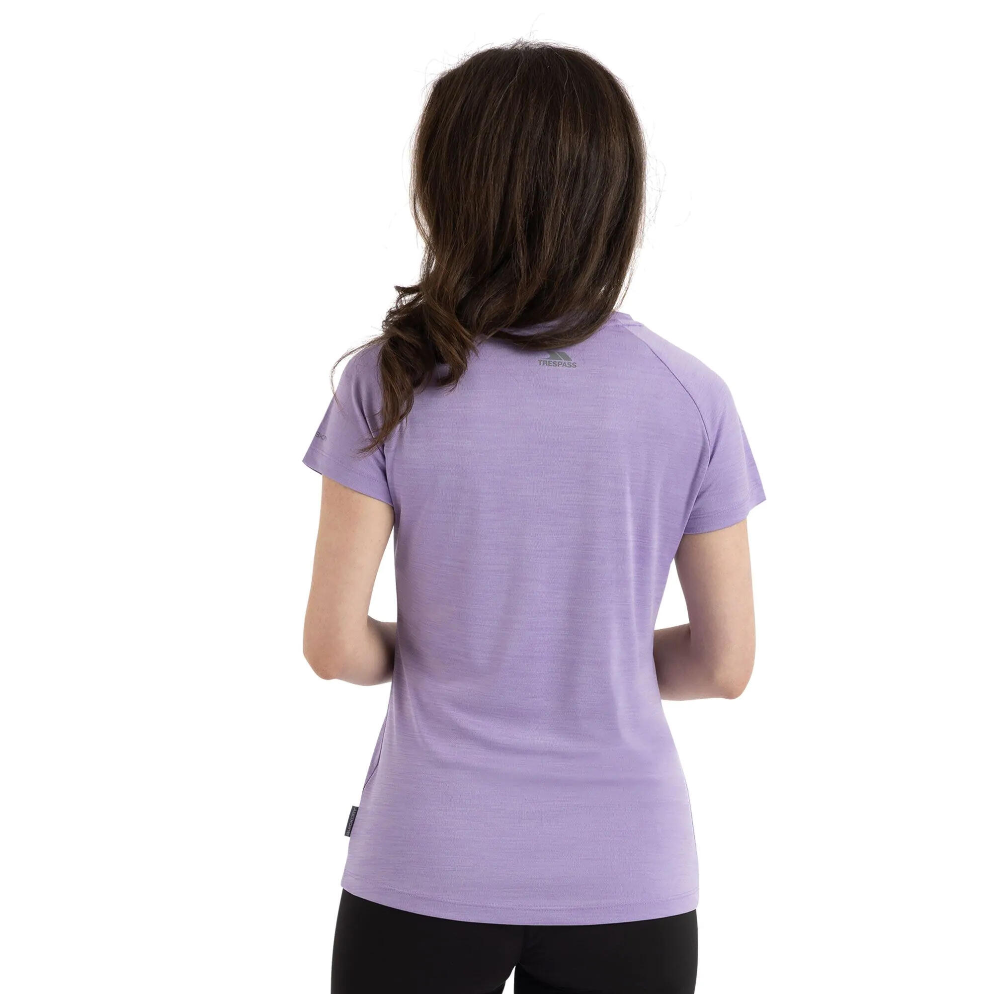 Tshirt Sport VICKLAND Femme (Bleu Lavande Chiné) 3/5
