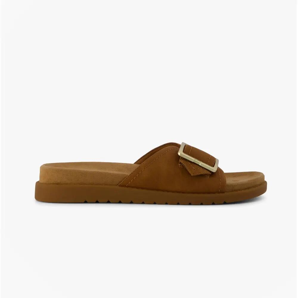 Womens Sliders Poolside Buckle Marin Slide