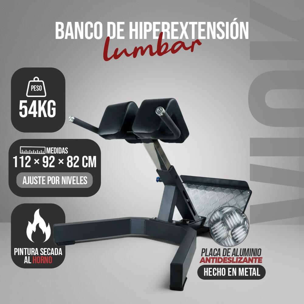 Banco de hiperextensión lumbar y gluteo Viok Sport 5/5