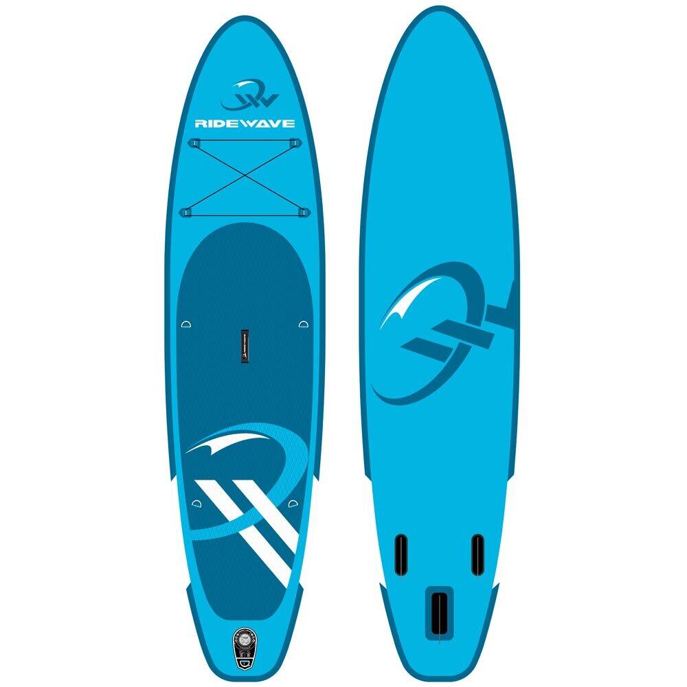Deska SUP RIDEWAVE Allround 11'0 335 cm z wiosłem na jeziora i wycieczki 4/5