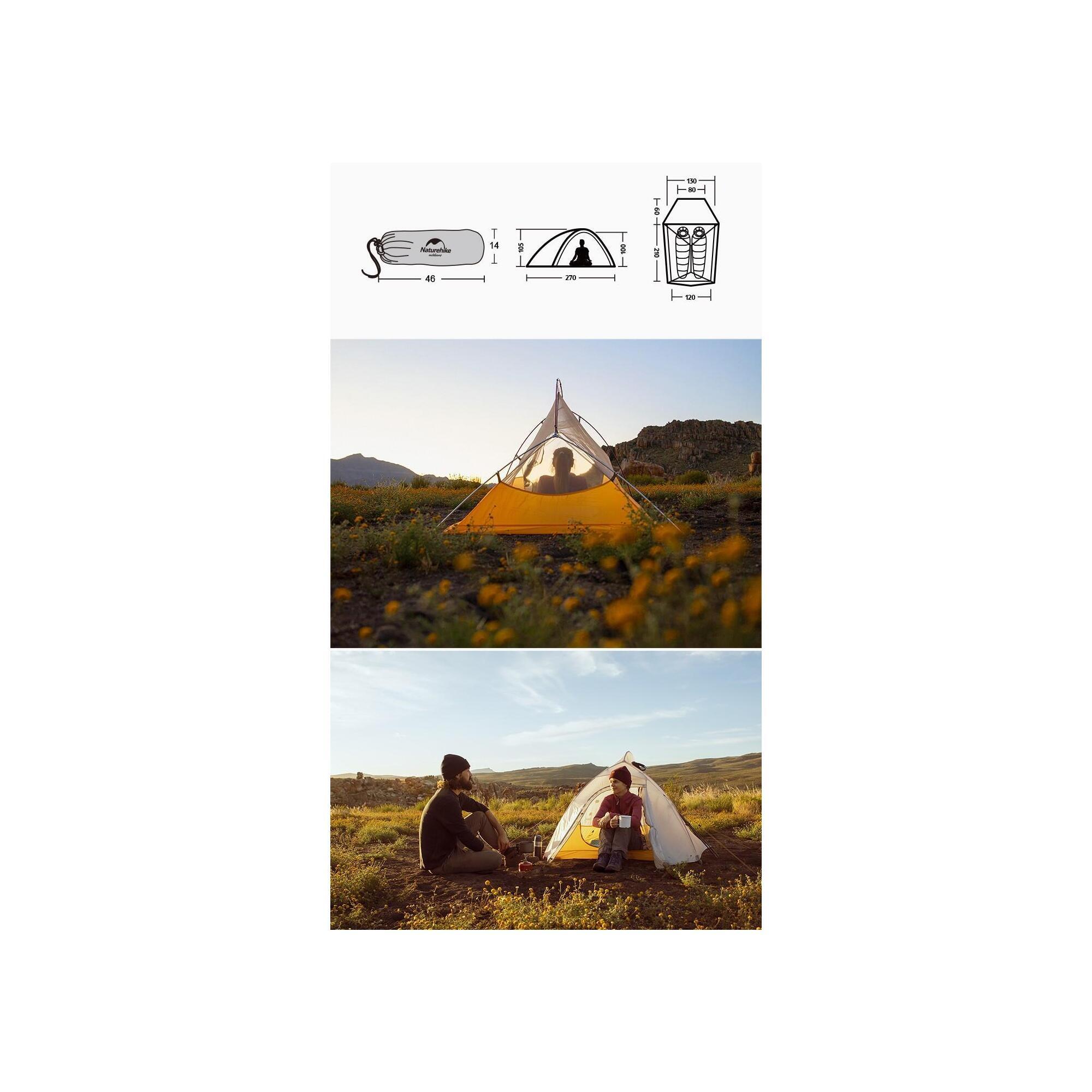 Cort Camping Cloud Up 2 10D 2 Persoane