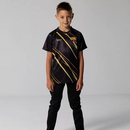 FC Barcelona Maillot de Football Enfants - Noir