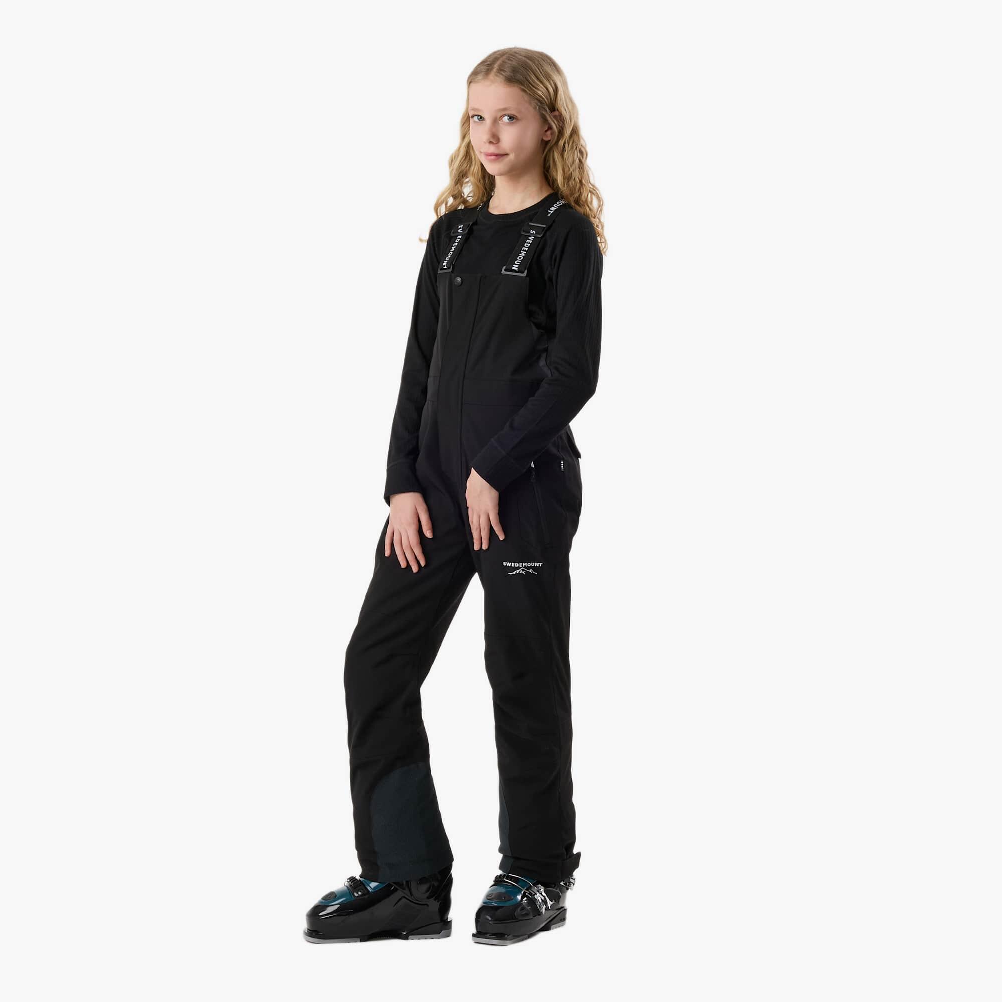 Pantalon de ski junior imperméable respirant coupe-vent Bib Pants JR 4/8