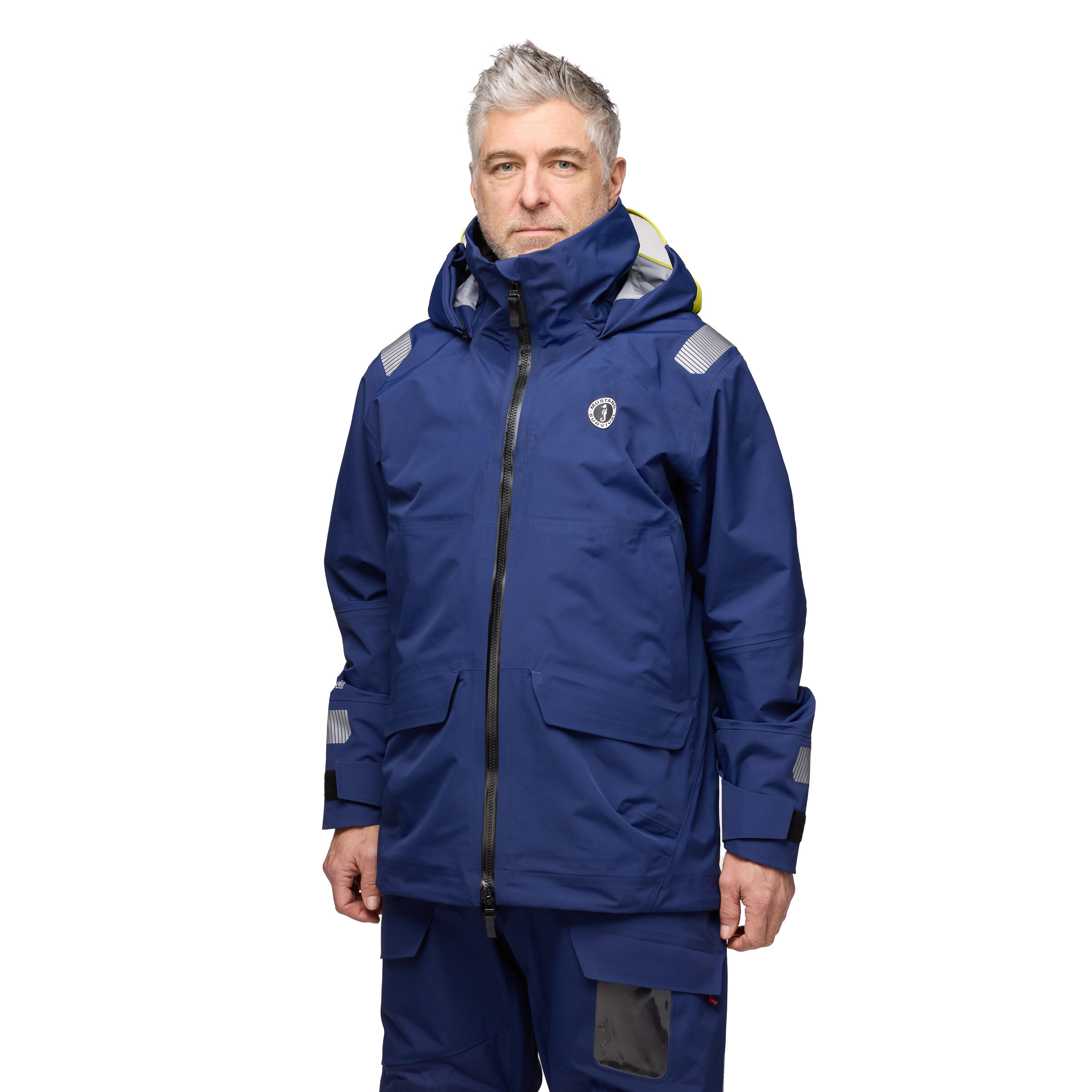 Mustang Survival Meris Waterdichte Jas – Neptunblauw 7/7