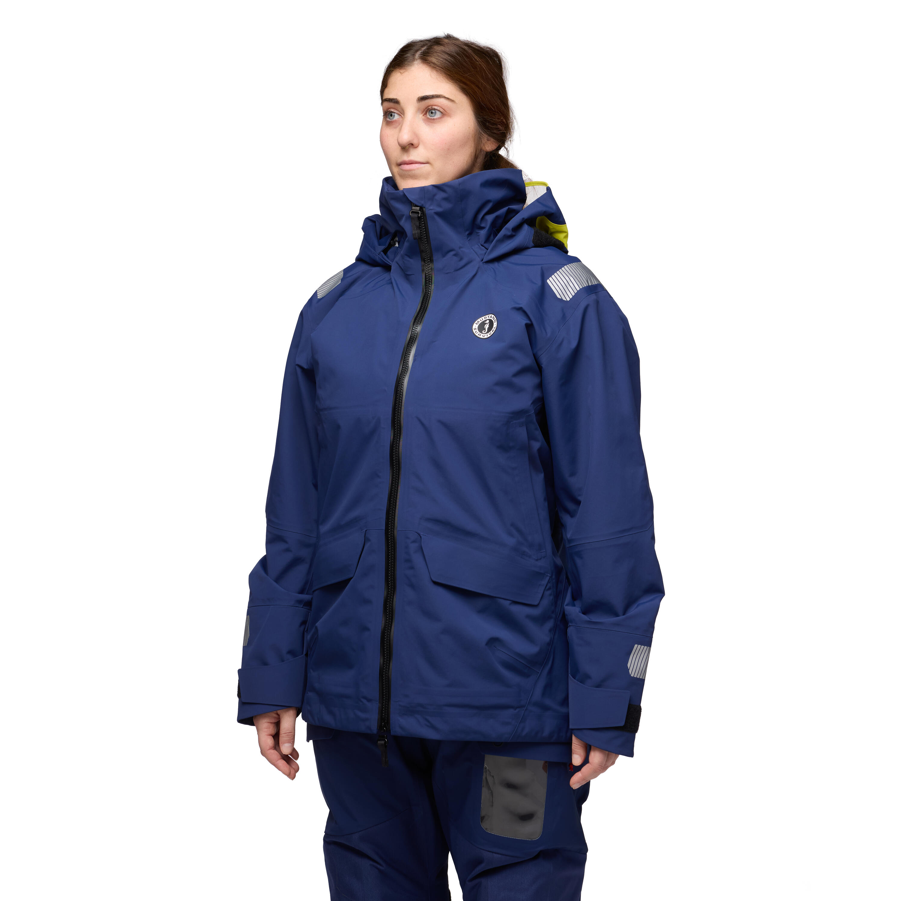 Mustang Survival Meris Waterdichte Jas – Neptunblauw 5/7