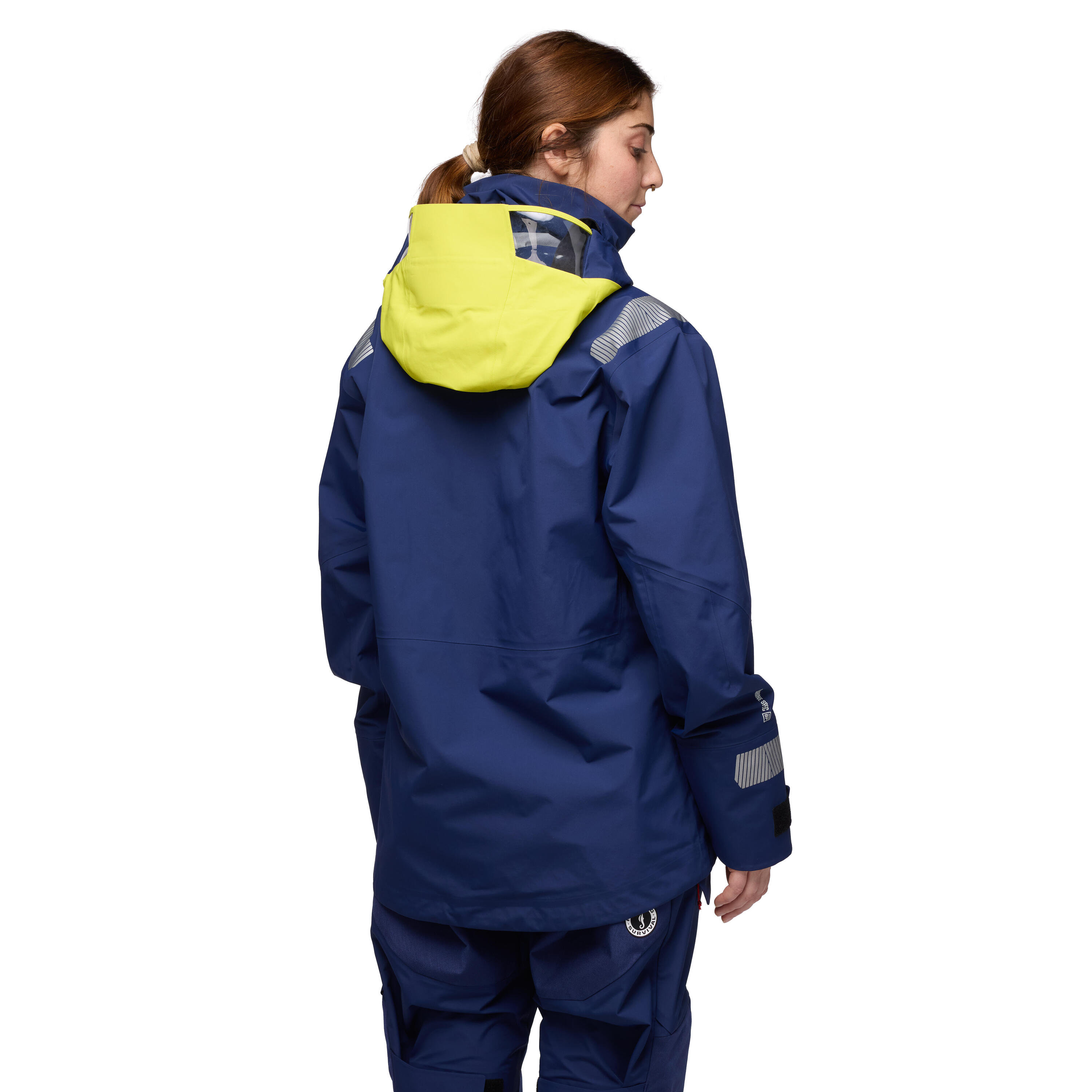 Mustang Survival Meris Waterdichte Jas – Neptunblauw 6/7