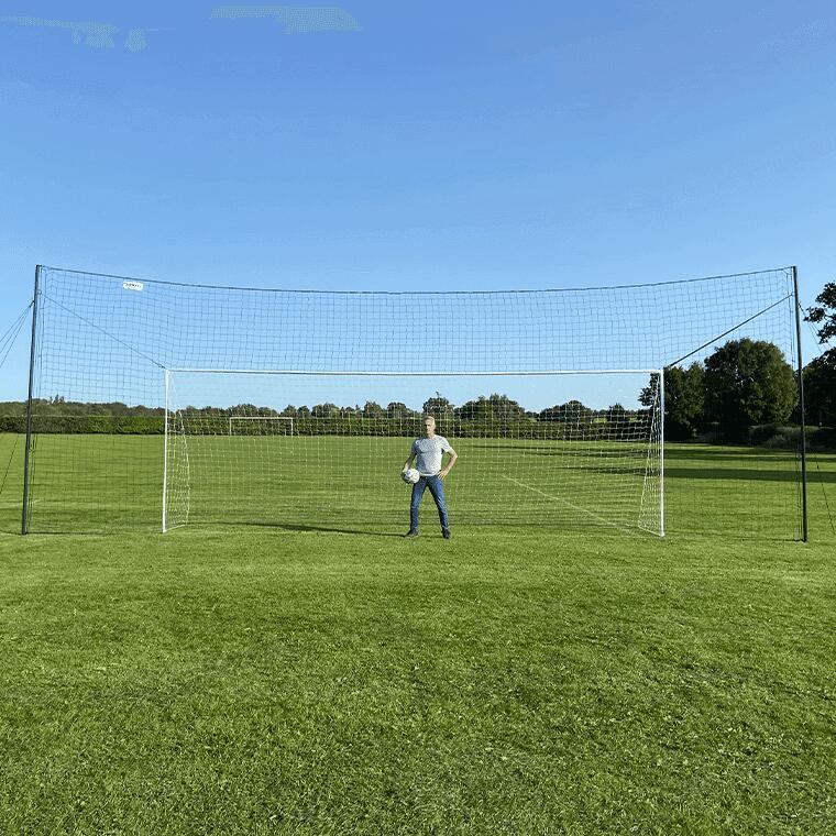 But de football avec filet de rebond et filet arrière – Open Goaaal 5/8