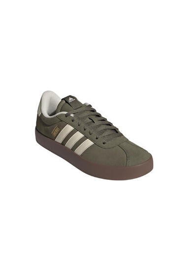adidas VL COURT 3.0 Herren Sneaker Schuhe Leder KJ6805 Grün