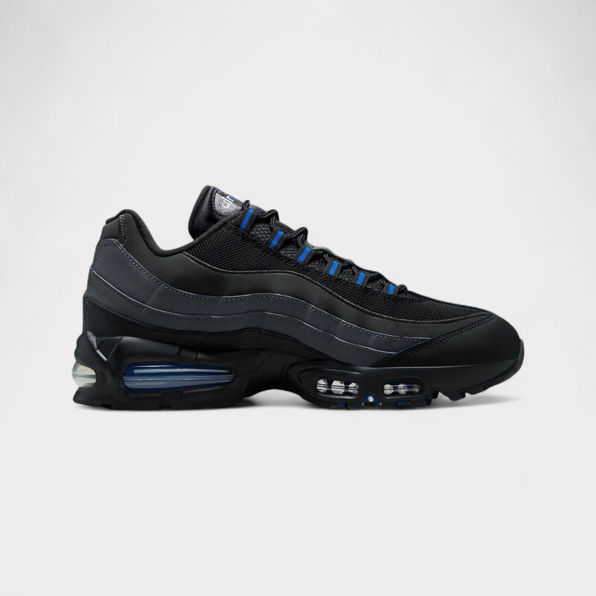 Nike Air Max 95 Big Bubble Schwarz Game Royal - Herren 3/7