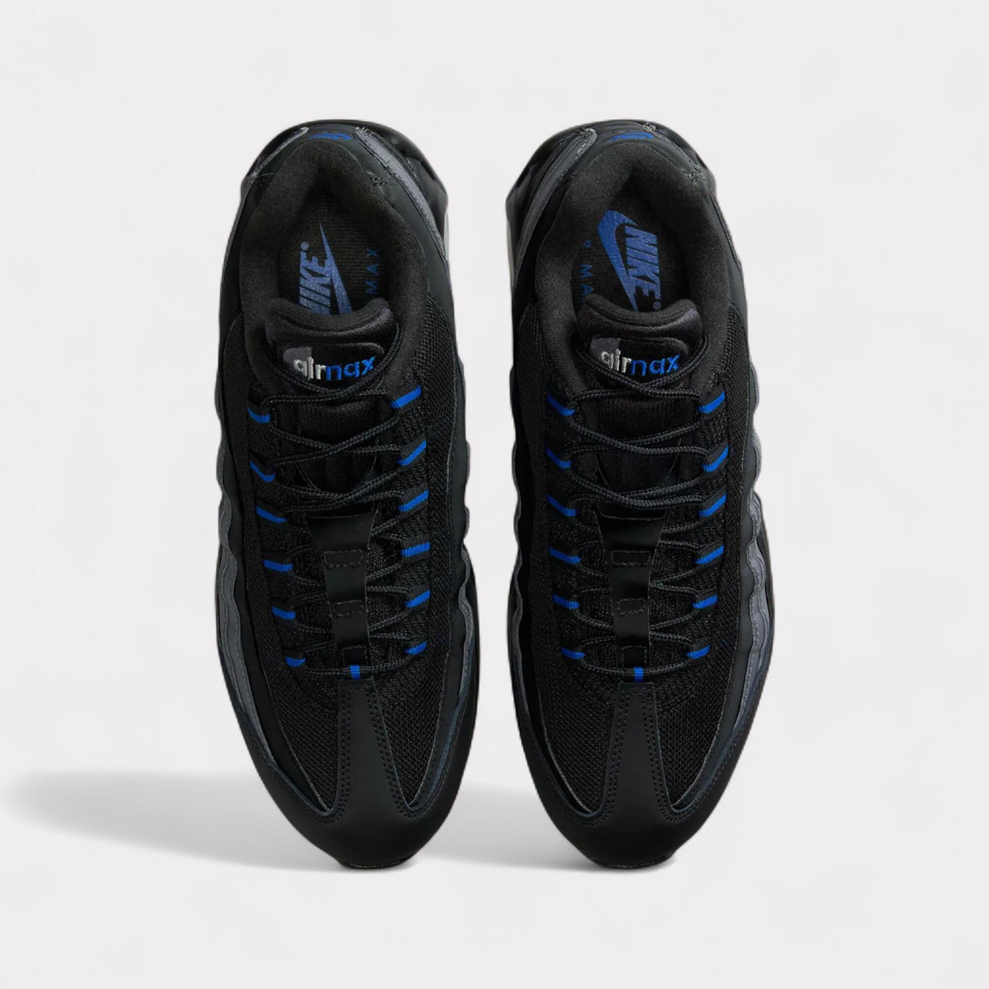 Nike Air Max 95 Big Bubble Schwarz Game Royal - Herren 5/7