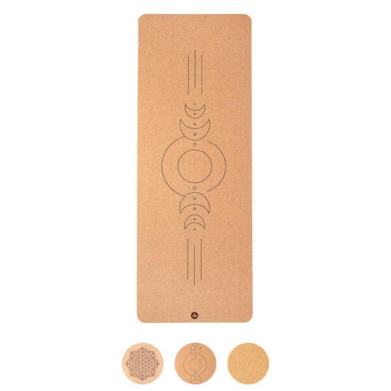 Tapis de yoga Bodhi Cork Luna 4 mm - liege