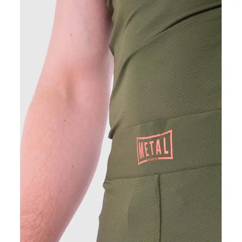 Shorts MMA Metal Boxe Olive XXL 2/6