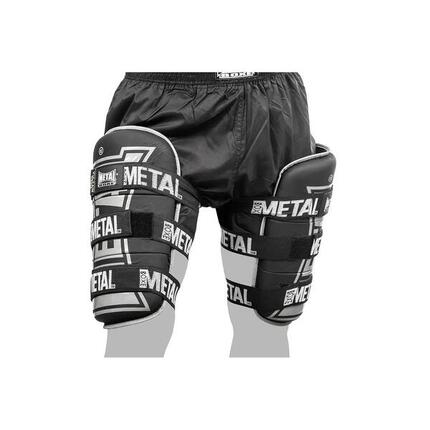 Paire de protection cuisses Metal Boxe
