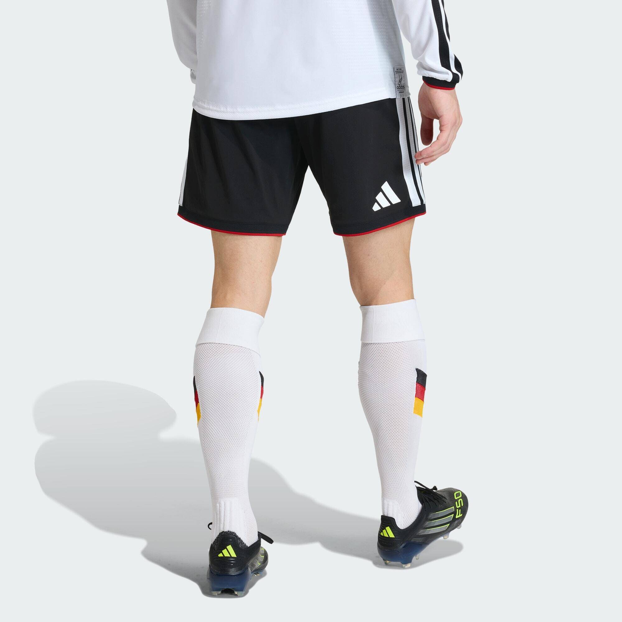 Adidas DFB H SHO Men Football Shorts Black -  3
