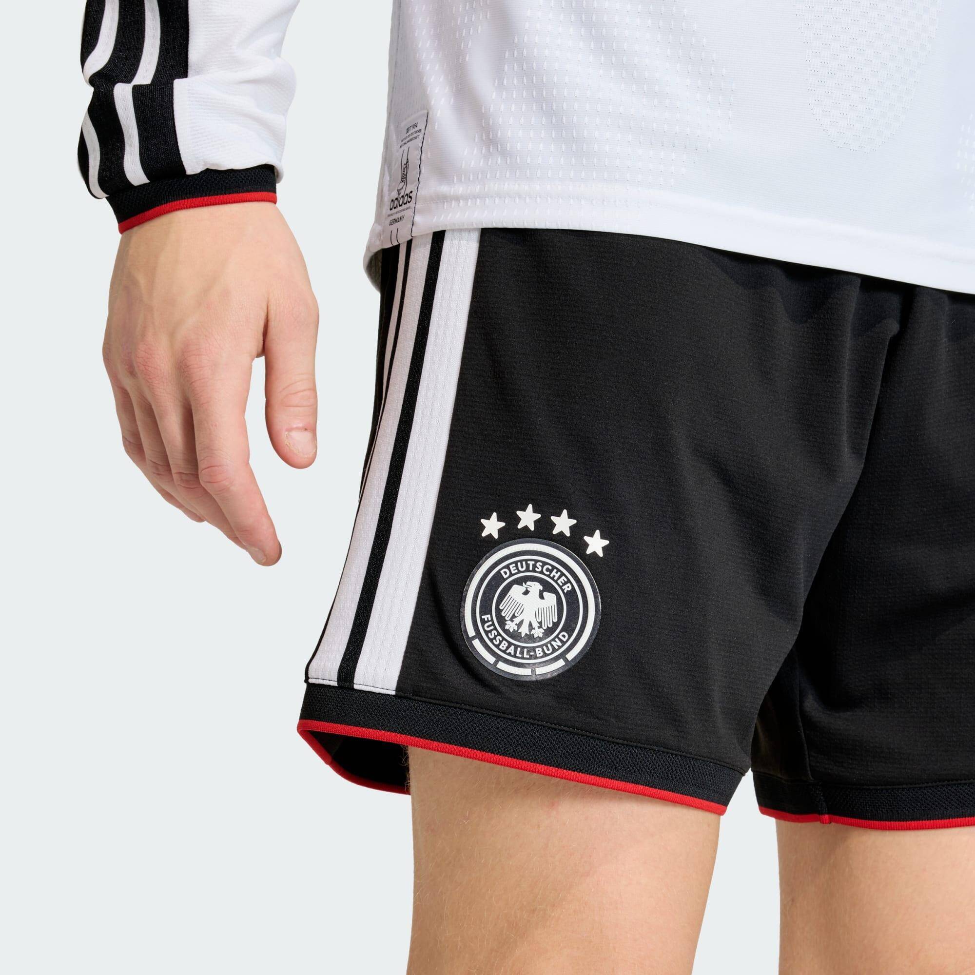 Adidas DFB H SHO Men Football Shorts Black -  4