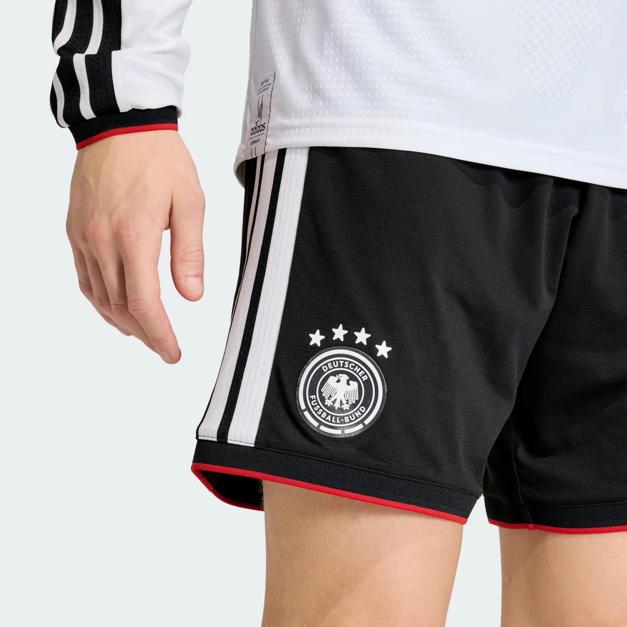 Adidas DFB H SHO Men Football Shorts Black -  4