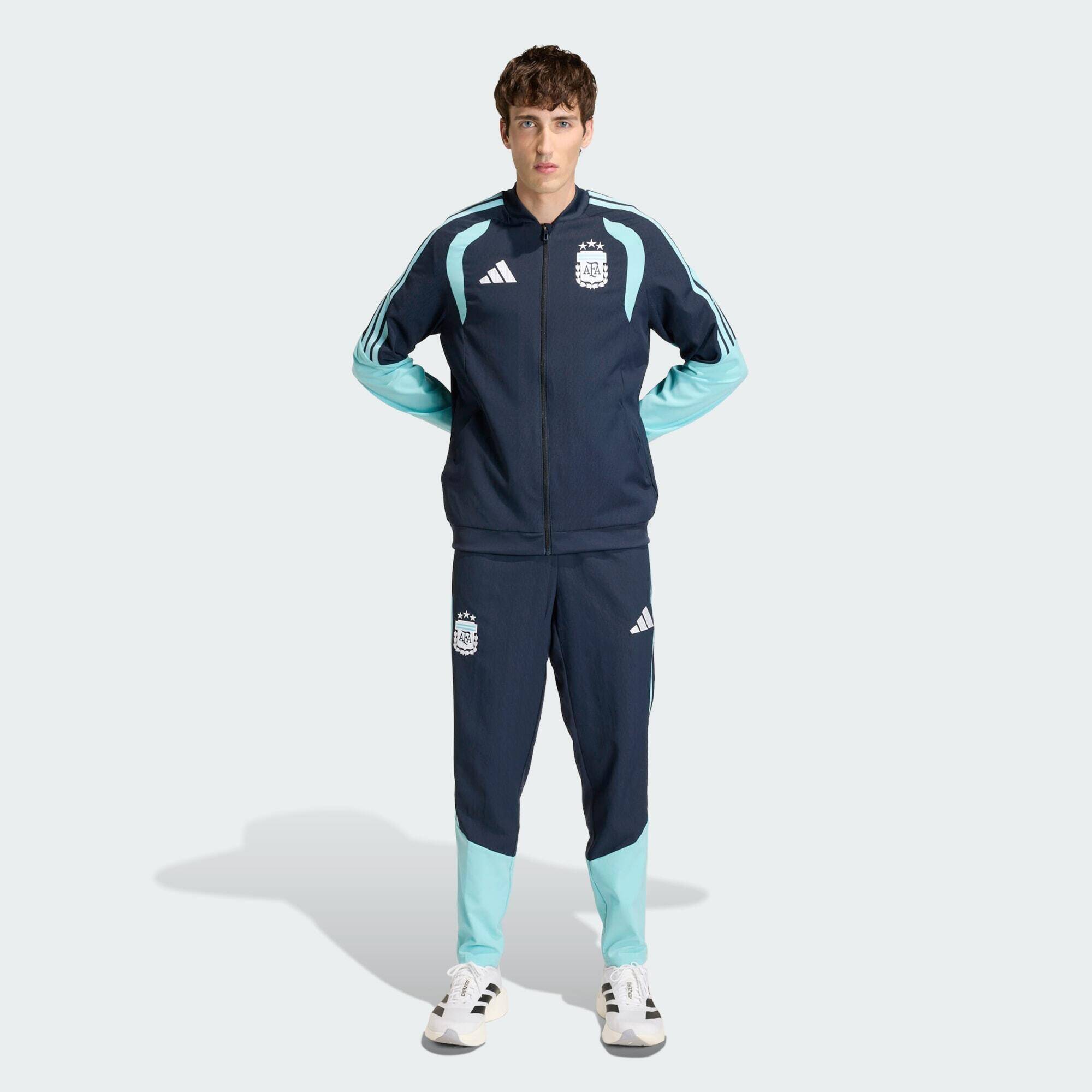 Adidas AFA PRE PNT Men Football Track Pant Blue -  4