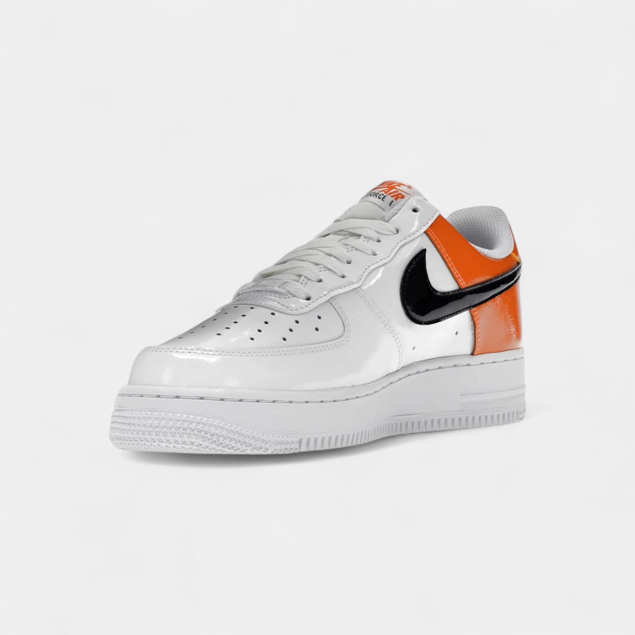 Nike Air Force 1 Low '07 Essential White/Brilliant Orange (Women's) 3/5