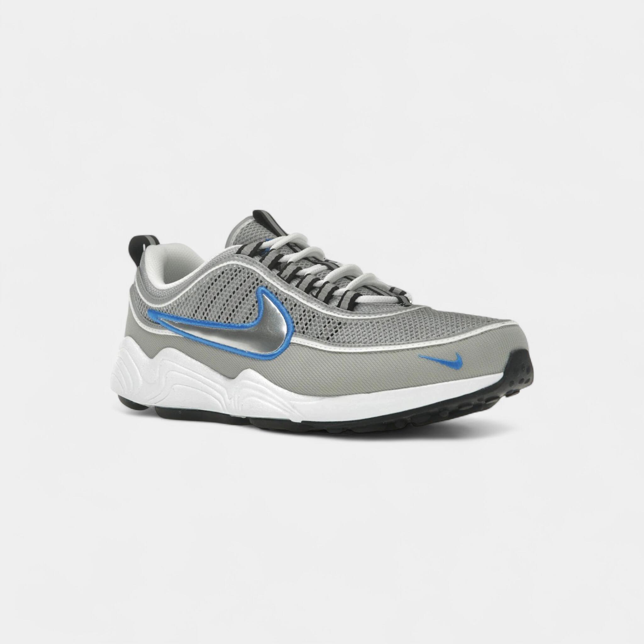 Nike Air Zoom Spiridon SP Metallic Silver Blue 2/4