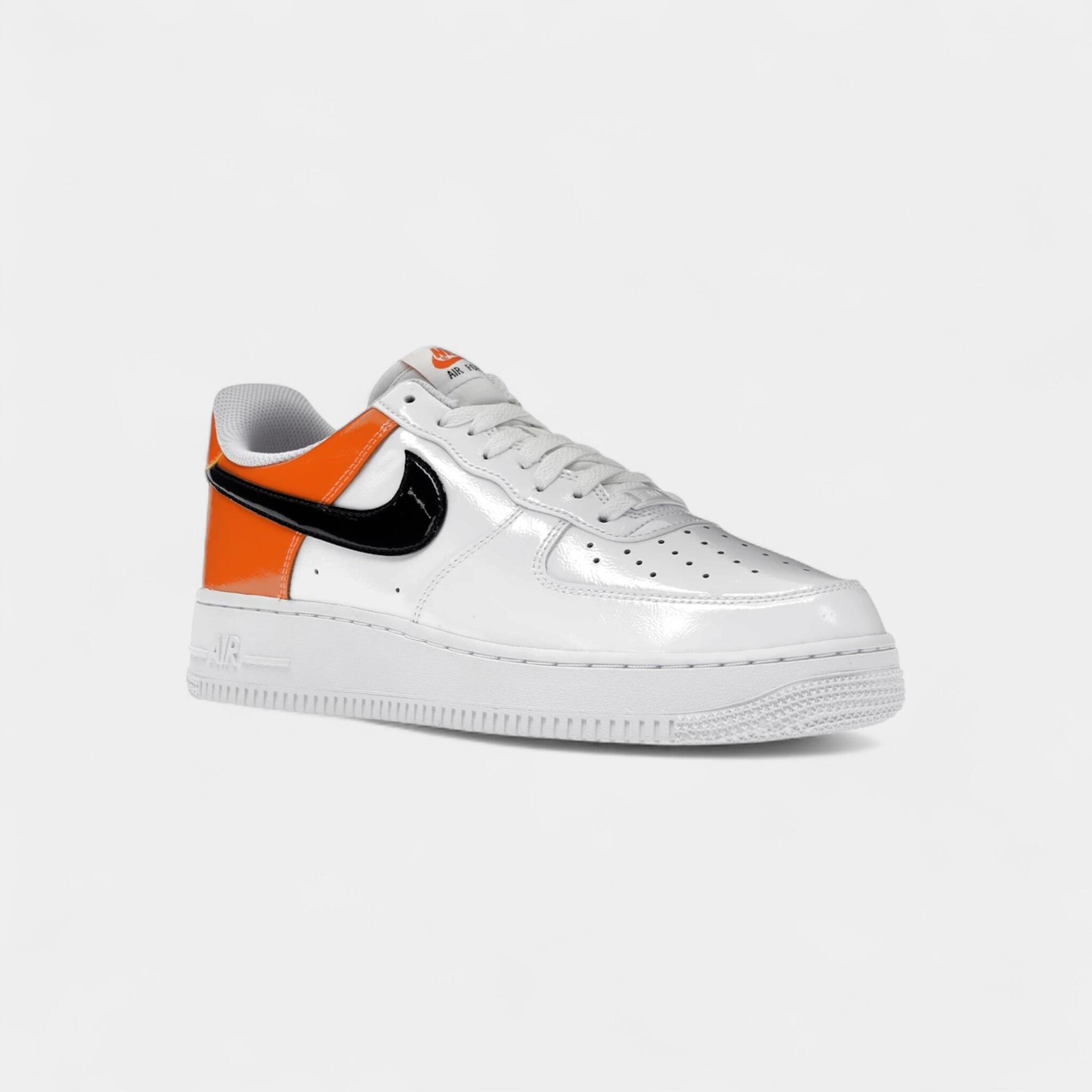 Nike Air Force 1 Low '07 Essential White/Brilliant Orange (Women's) 2/5