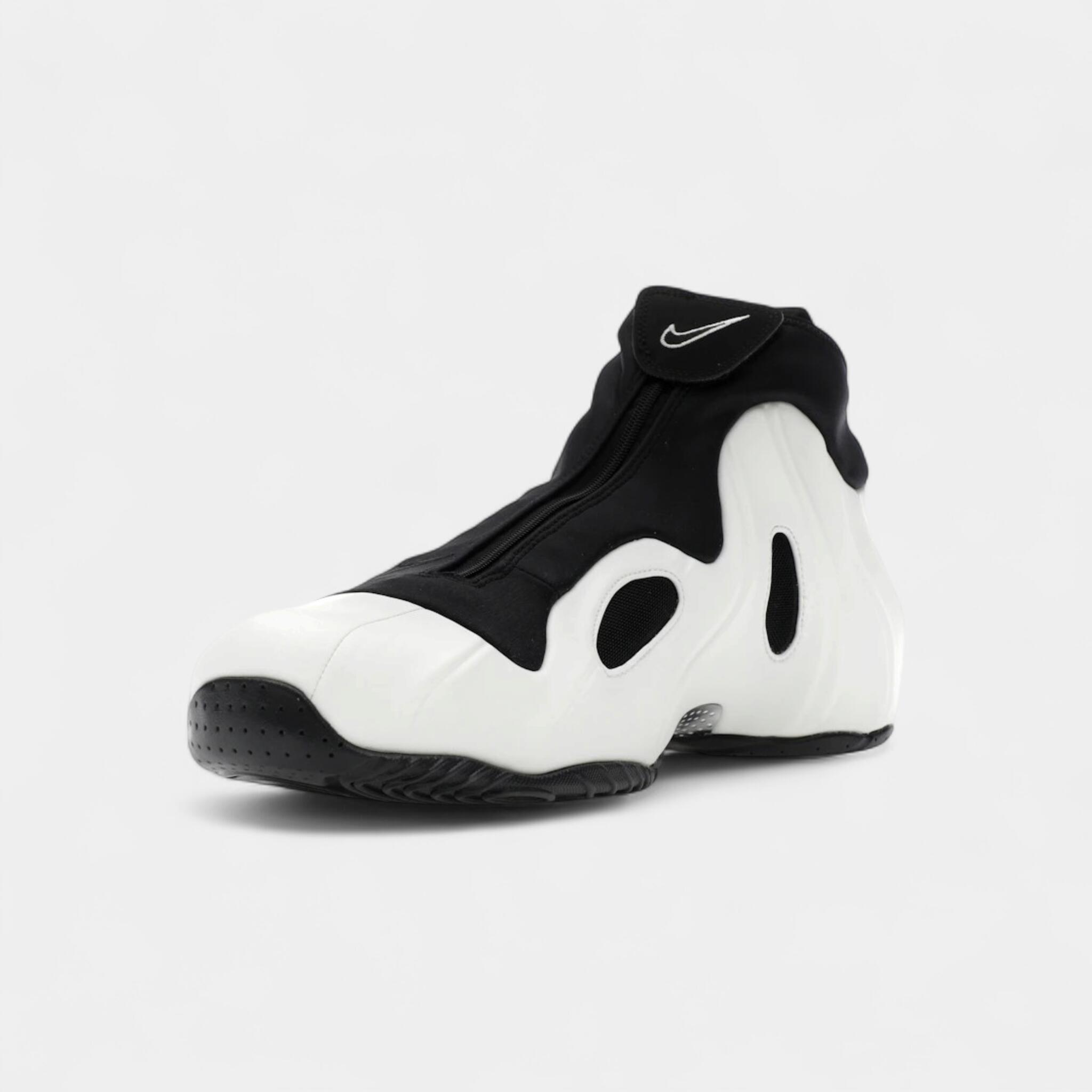 Nike Air Flightposite Sail Black 3/4