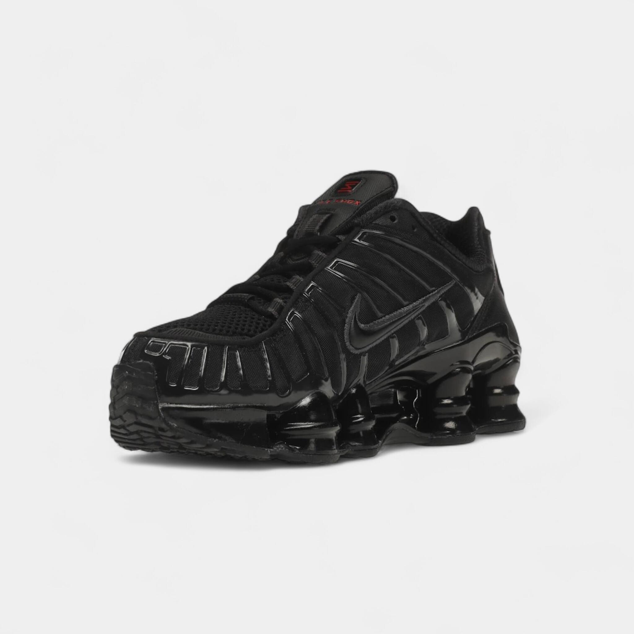 Nike Shox TL Black Max Orange (Women's) 3/5