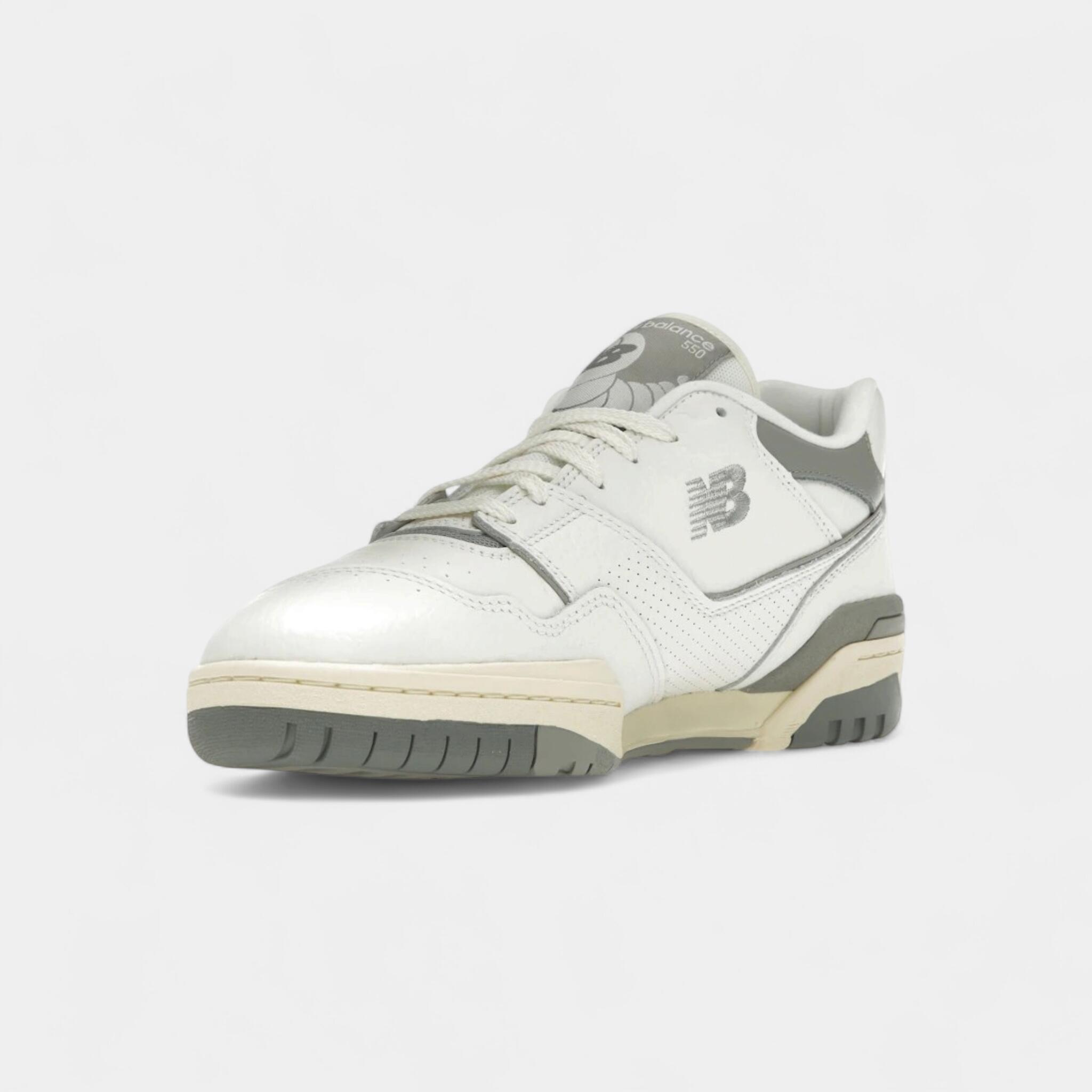 New Balance 550 Away Grey Mini Logo 3/5