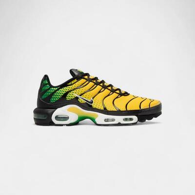 Nike air max plus varsity maize pine green