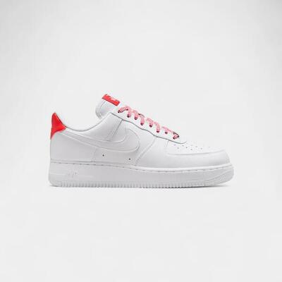 Nike Air Force 1 Low '07 White Pink Foam Metallic Silver Light Crimson (Women's)