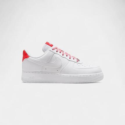 Nike Air Force 1 Low '07 White Pink Foam Metallic Silver Light Crimson (Women's)