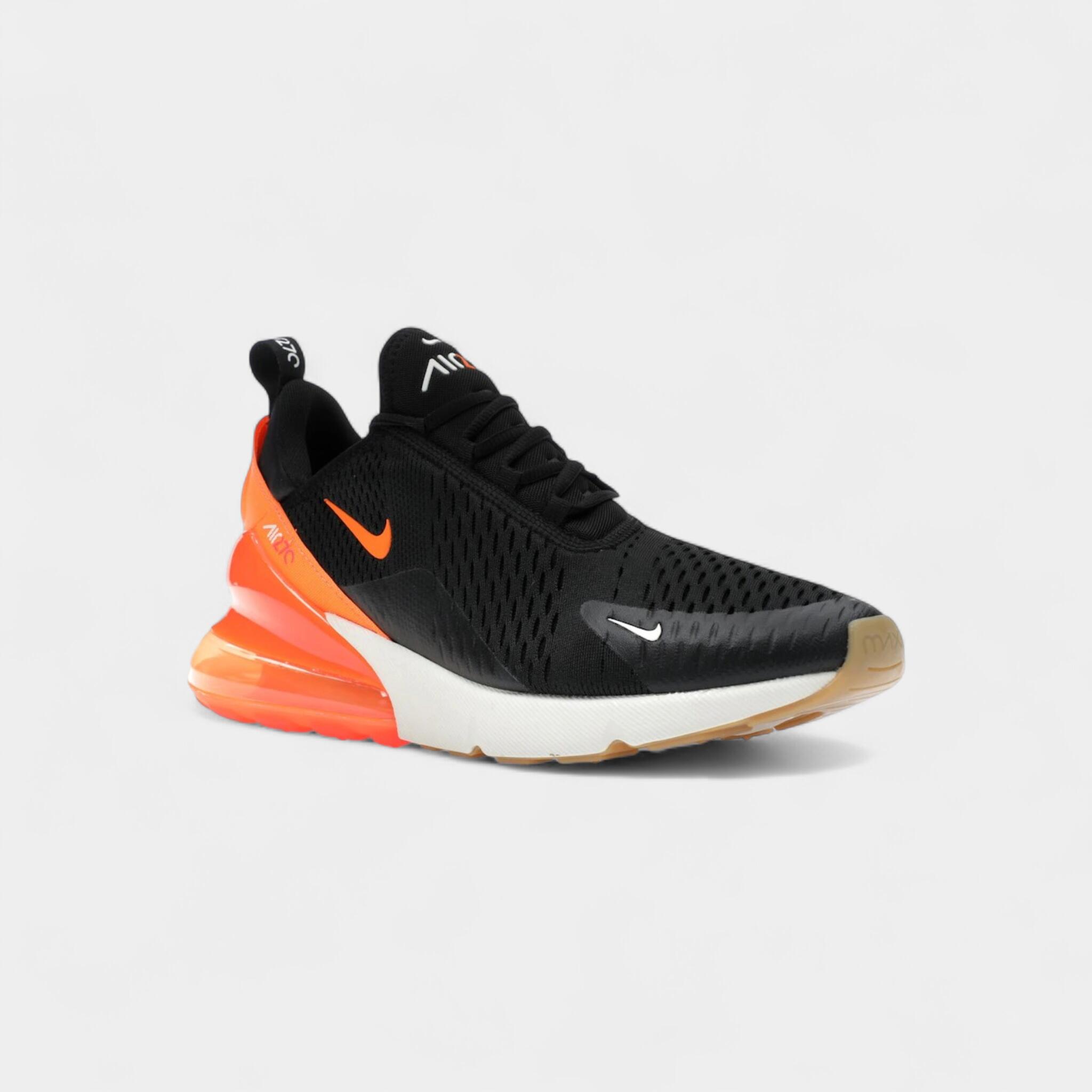 Nike Air Max 270 Black Phantom Total Orange 2/5