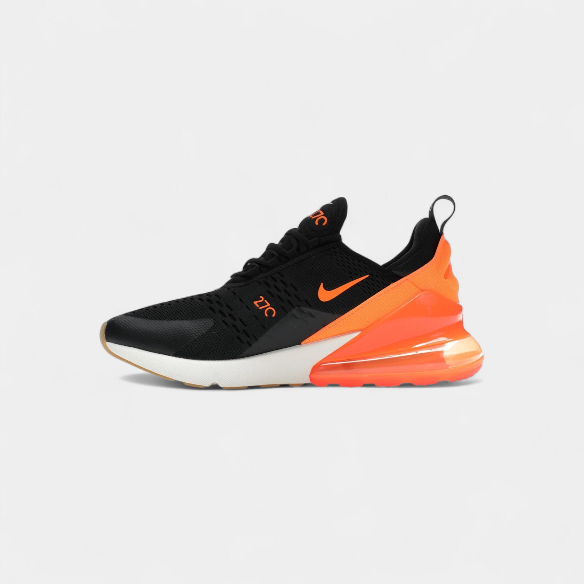 Nike Air Max 270 Black Phantom Total Orange 4/5
