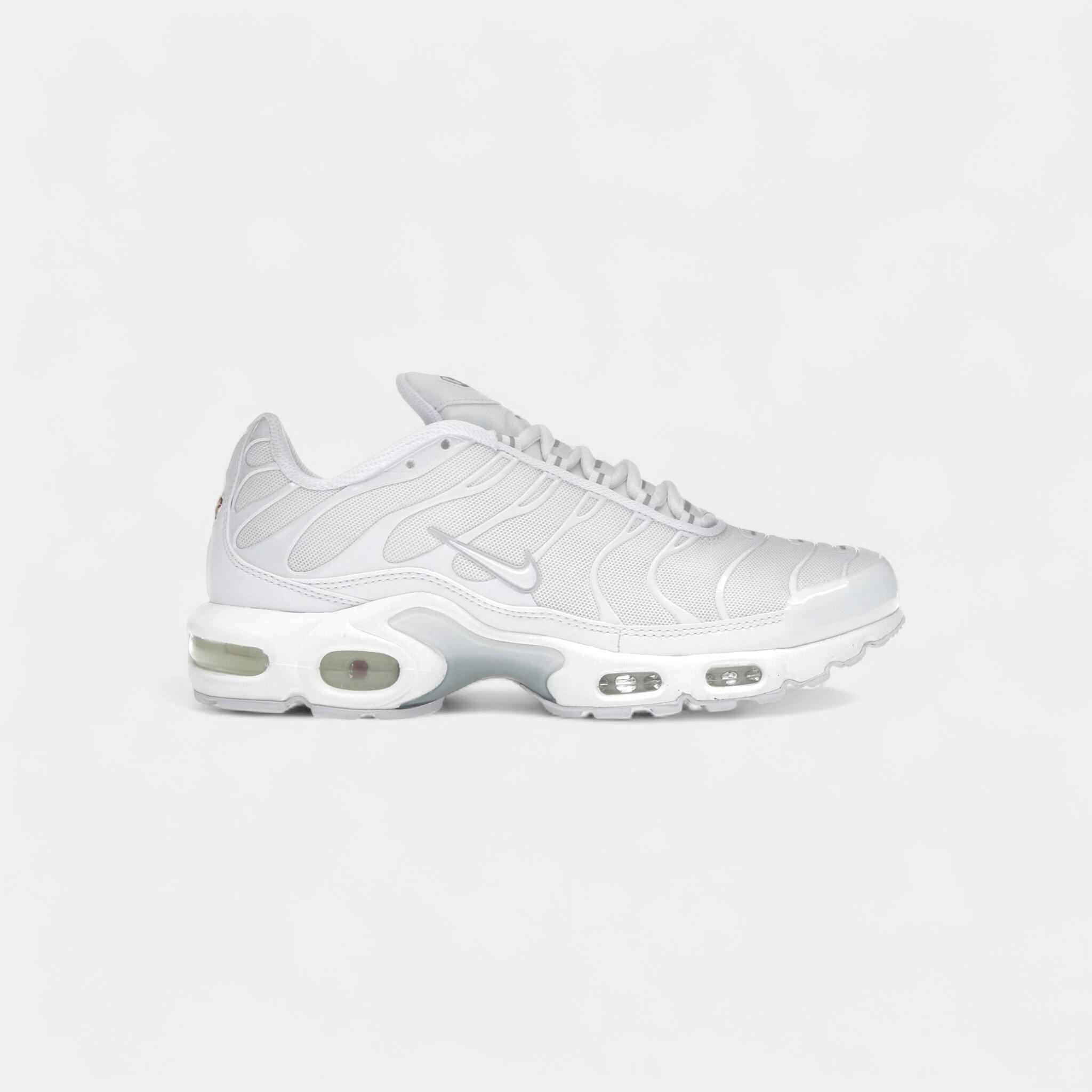 Nike Air Max Plus White Pure Platinum (Women's) 1/4