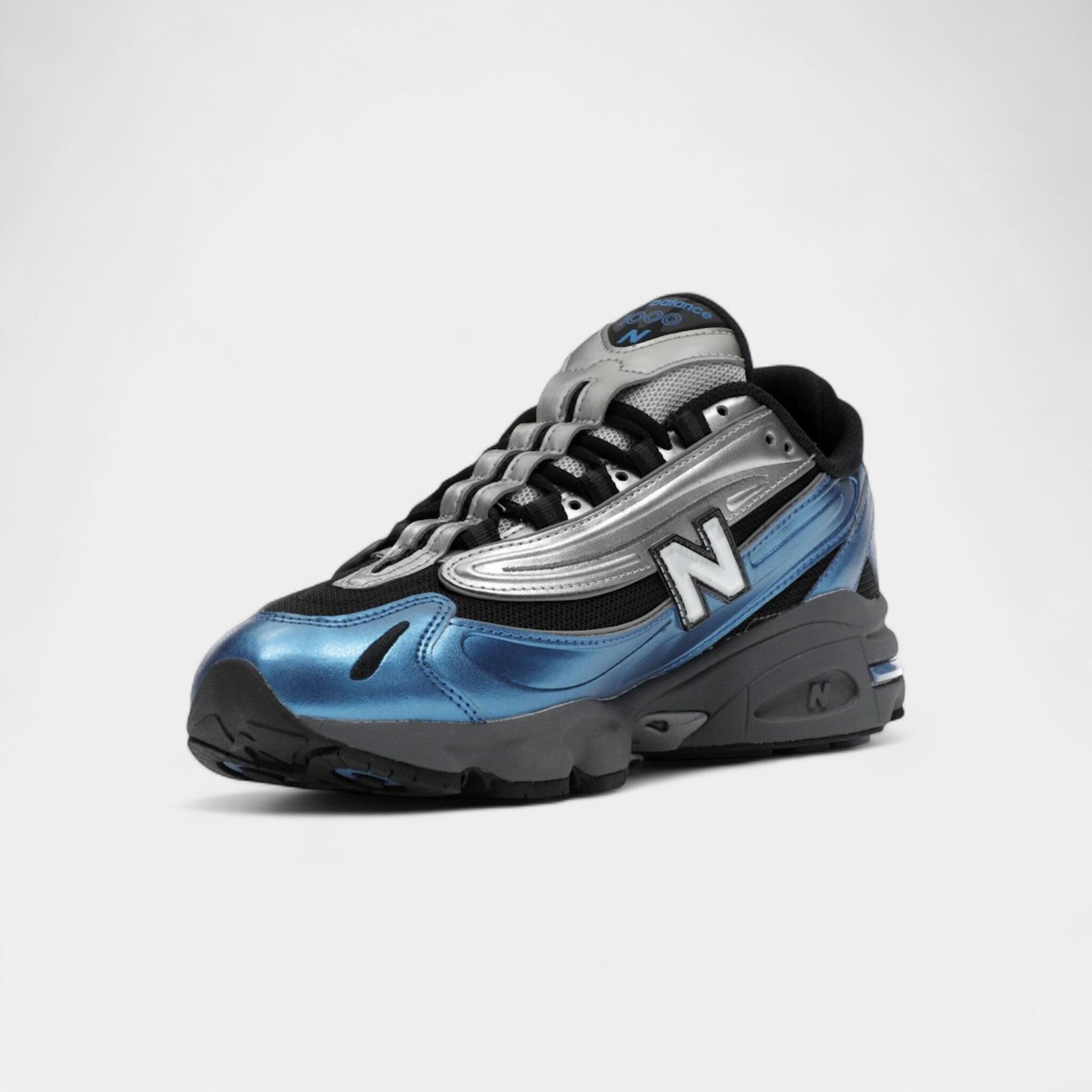 New Balance 1000 Metallic Blue 3/5