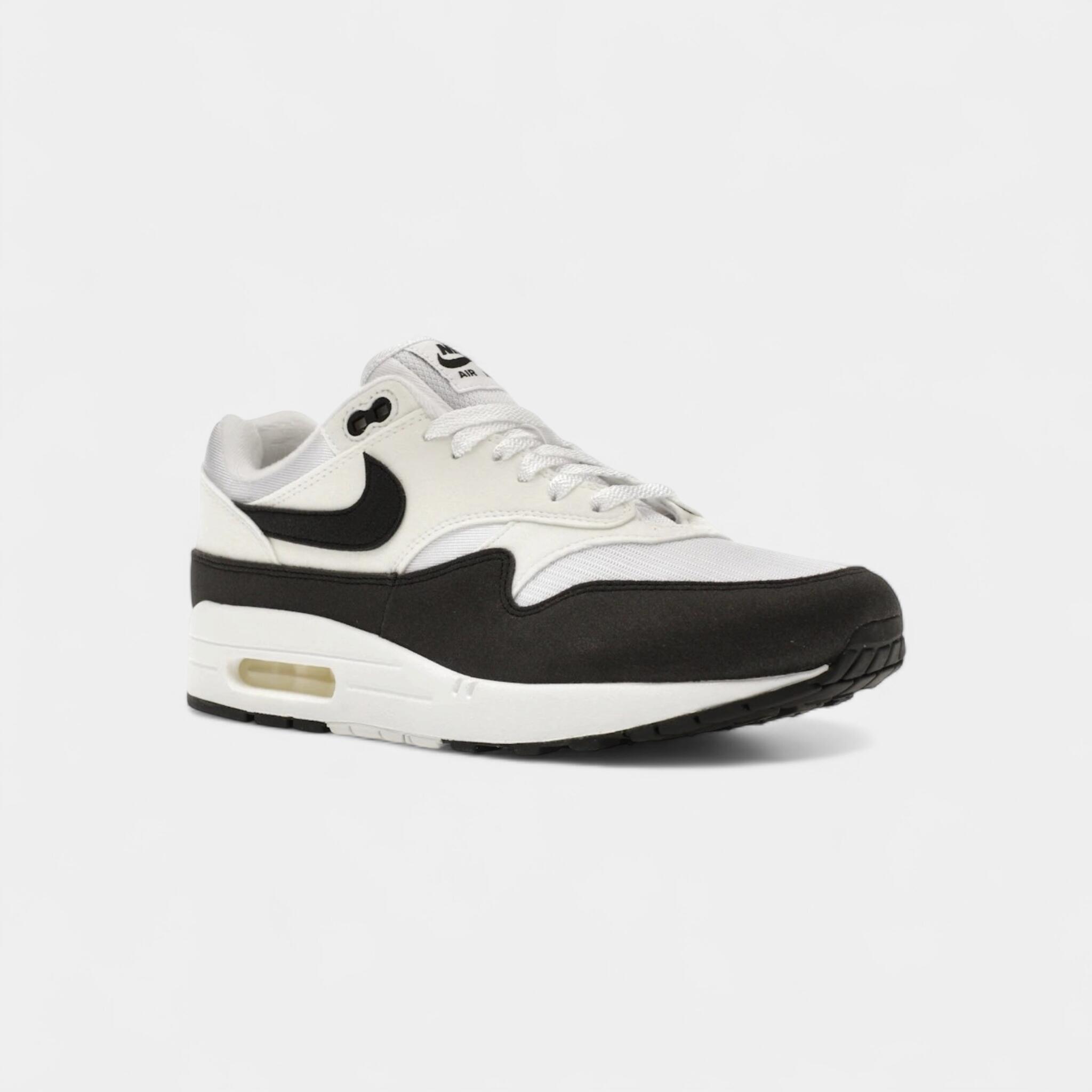 Nike Air Max 1 White Black Neutral Grey (Women's) 2/5