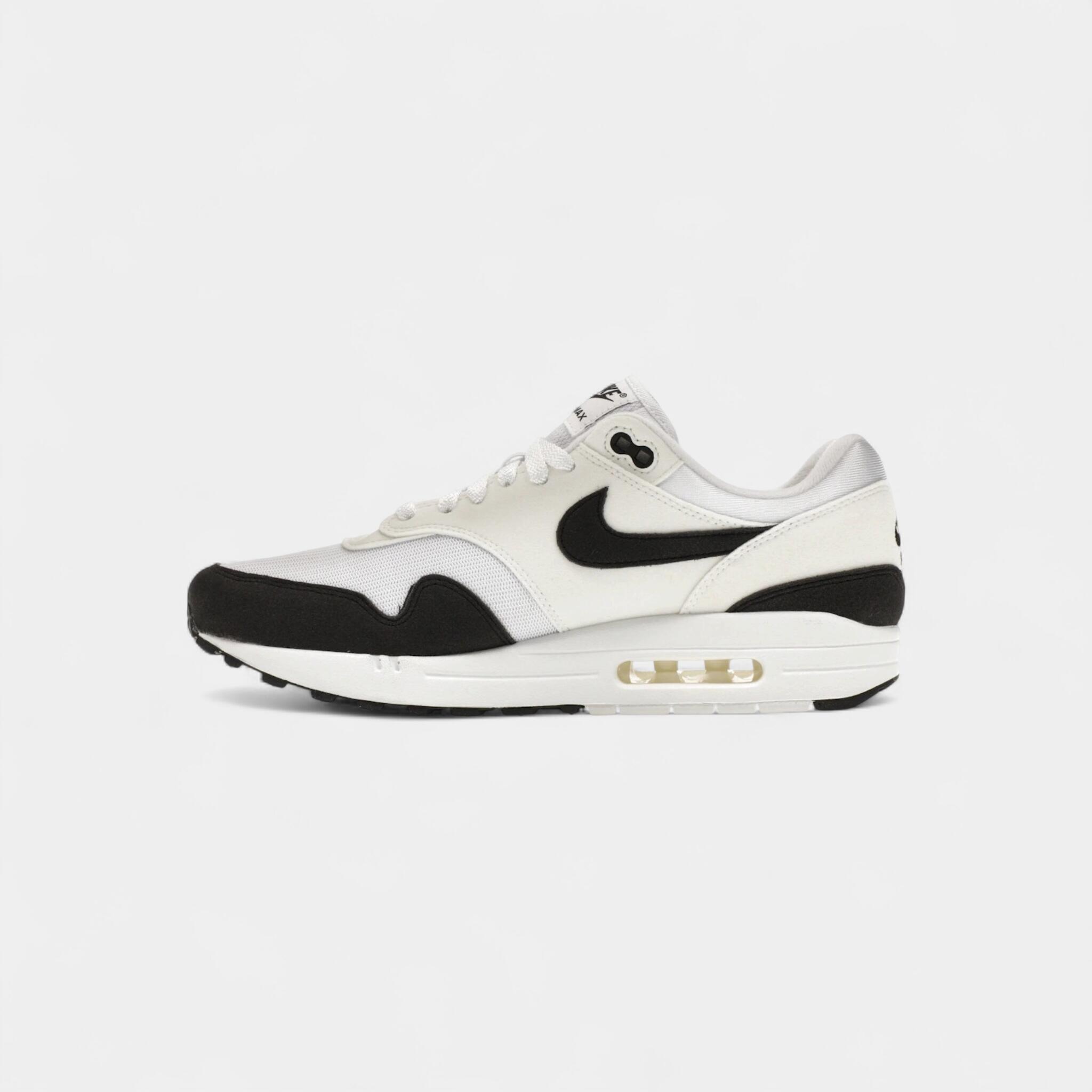 Nike Air Max 1 White Black Neutral Grey (Women's) 4/5