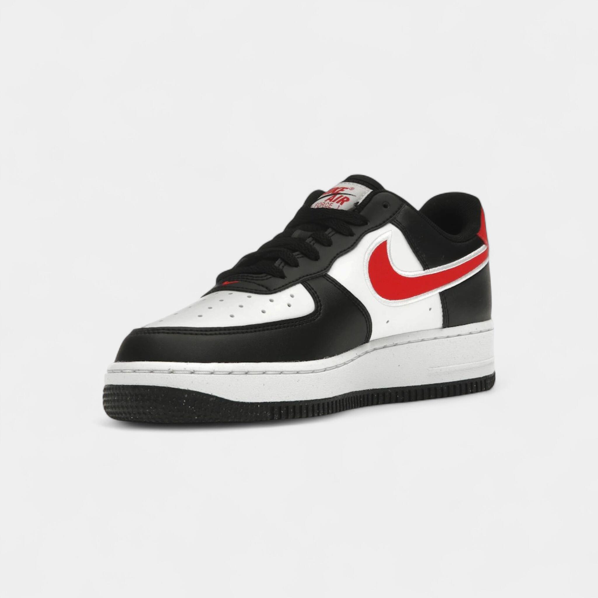 Nike Air Force 1 Low '07 Next Nature Black White University Red 3/5
