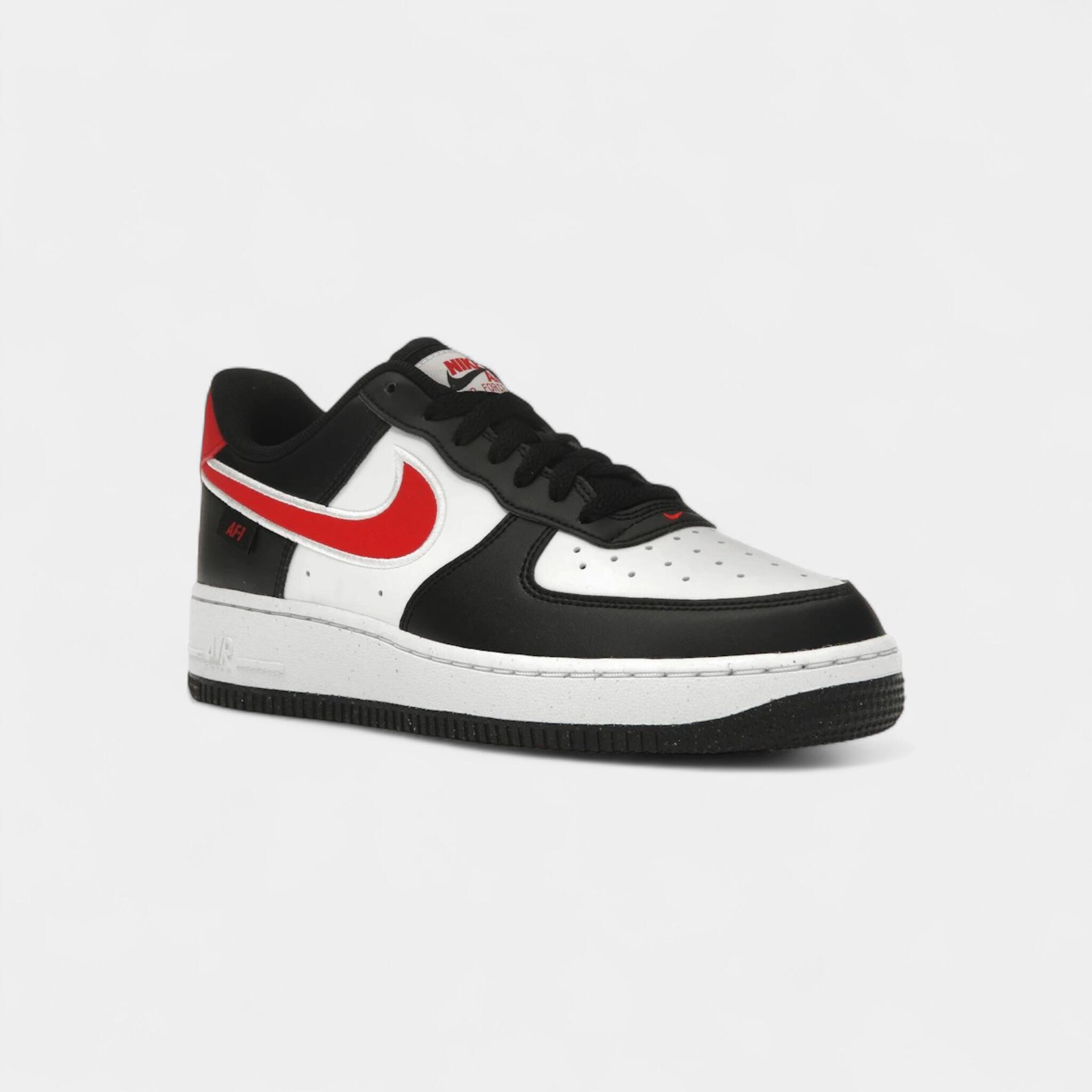 Nike Air Force 1 Low '07 Next Nature Black White University Red 2/5