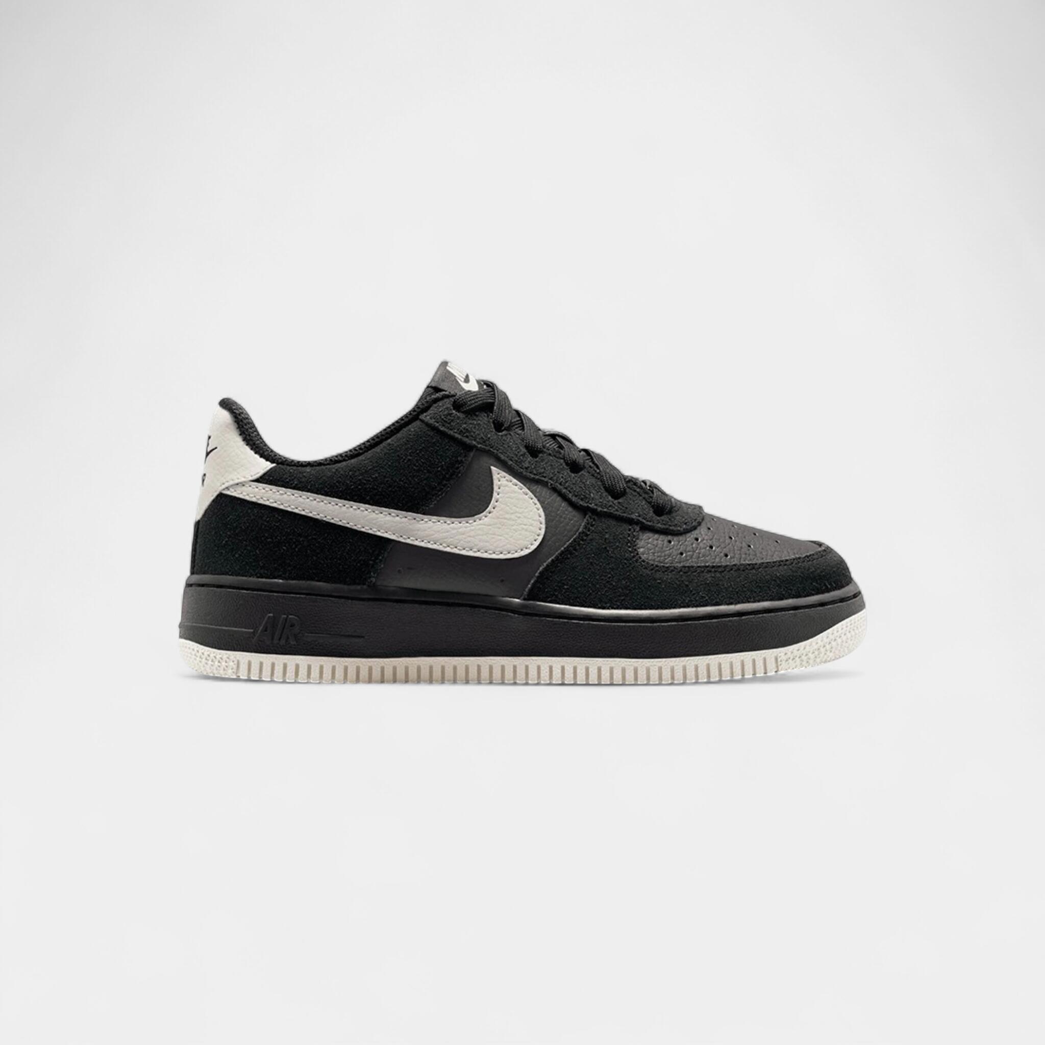Nike Air Force 1 Low LV8 2 Black Light Bone (GS) 1/3
